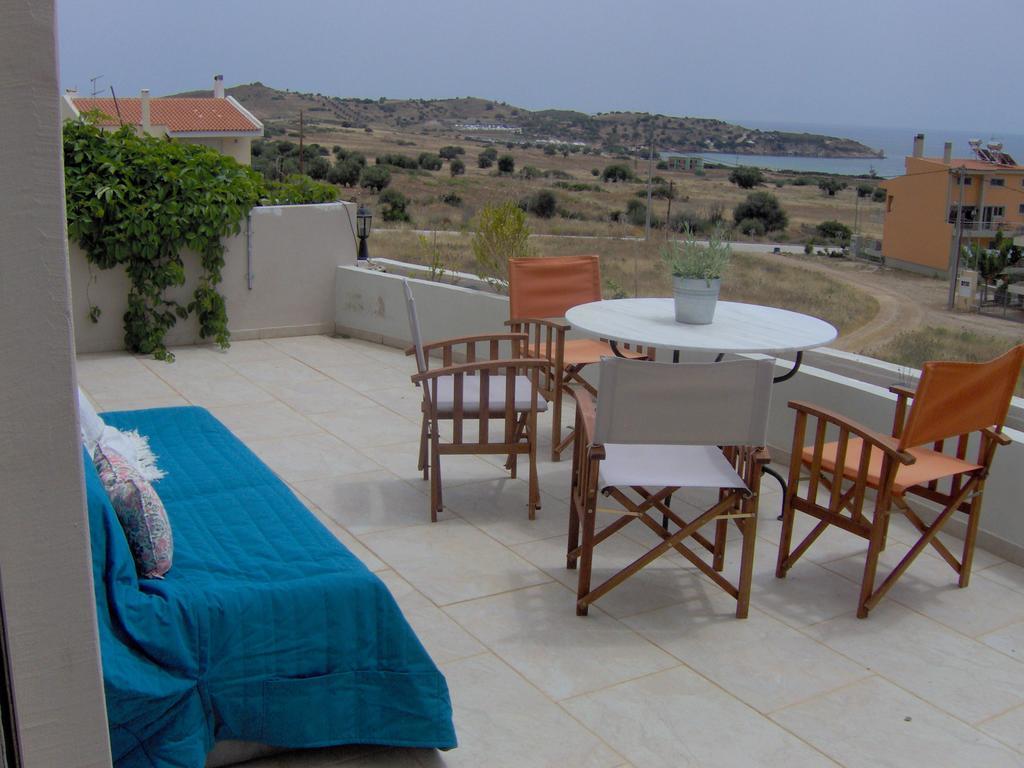 Sunset At Cape Sounio Apartment ซูนิโอ ภายนอก รูปภาพ